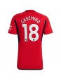 Billige Manchester United Casemiro #18 Hjemmedrakt 2023-24 Kortermet
